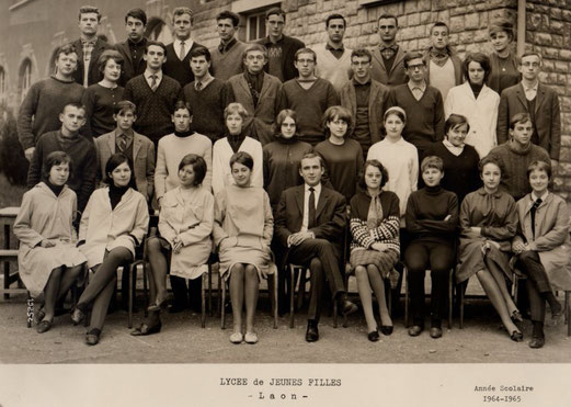 photo de classe Laon 1965 -philo 2