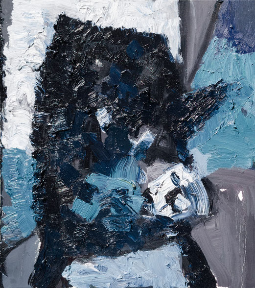 ohne Titel 2023 | Öl auf Leinwand | 60 × 50 cm