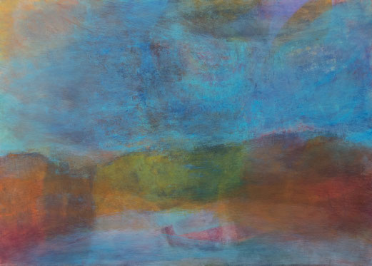 Mischtechnik auf Leinwand 140 x 100 cm