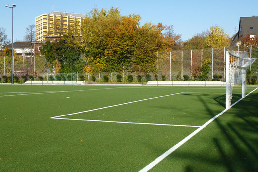 Sportplatz Pelmanstraße, eine Woche vor dem Spielstart, 21.10.2012. - Foto: mal.