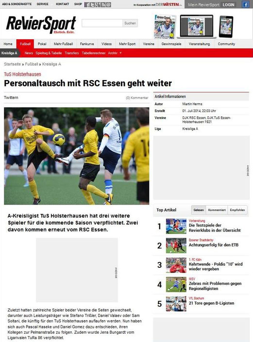 RevierSport - 01.07.2014