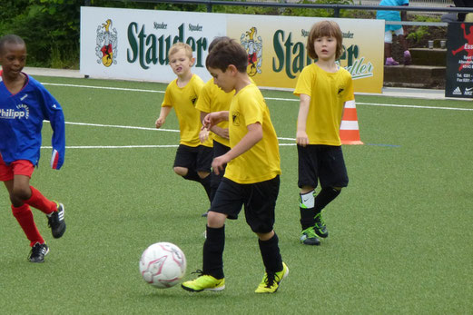 Bambini 2 Treff: TuS Holsterhausen - DJK Eintracht Borbeck (Foto: mal).