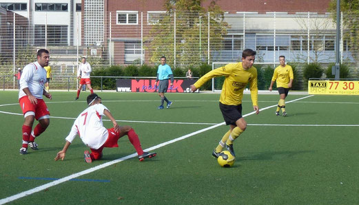 Zweite Mannschaft im Heimspiel gegen SC Türkiyemspor 2. - Foto: mal.