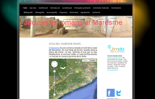 Jaciements romans al Maresme