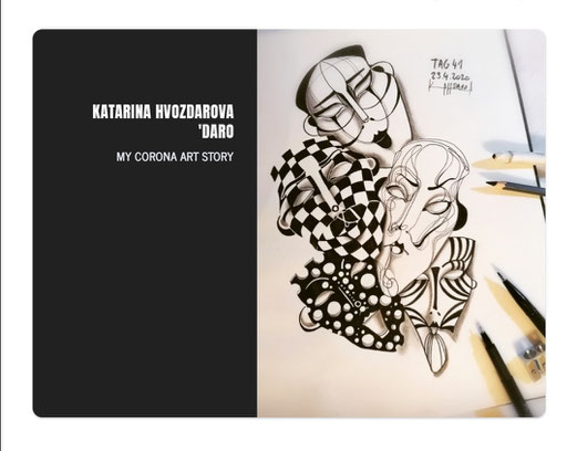 MY CORONA ART DIARY 2020 / ARTBOOK 