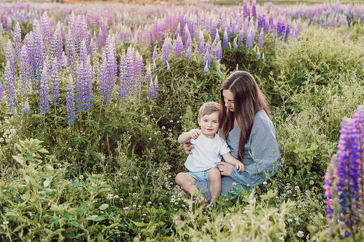 Take a break while hiking with a toddler