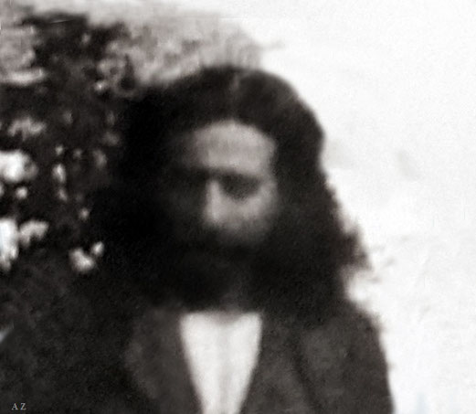1928, Meherabad. Close up of the above photo.