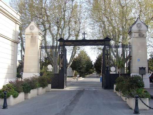 Entrance to St. Pierre Cemetery