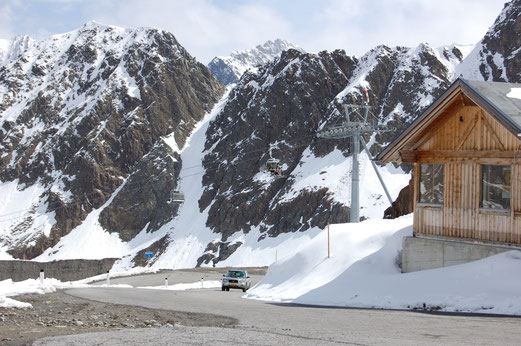 Ausnahmsweise ein paar trockene Stunden in Österreich.