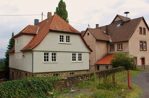 Typische Bauweise im Vogelsberg.