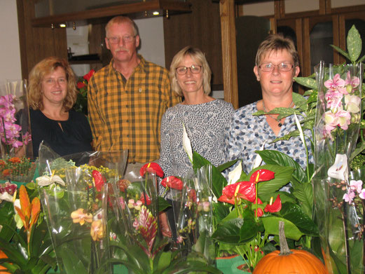 von links: Anja Helms, Rainer Mählmann, Claudia Warns und Anke Höppner; Foto: Karin Stolle