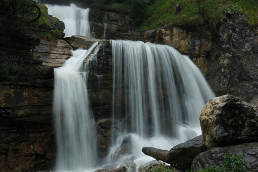 Untere Kuhfluchtwasserfälle, Farchant, Wasserfälle in Deutschland