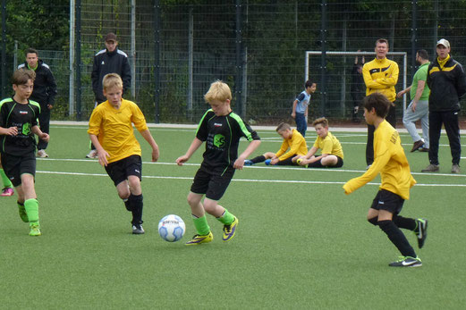 Spiel um Platz 3: TuS E1-Jugend - SuS Haarzopf (3:0). - (Foto: mal).