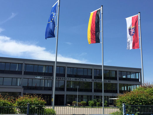 Bild: Heinrich-Böll-Schule Rodgau, 8. Mai 2020