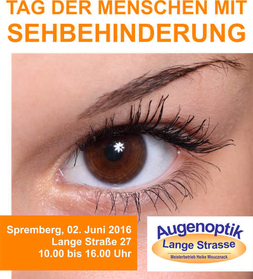 Aktionstag: Tag der Menschen mit Sehbehinderung 2016 in Spremberg