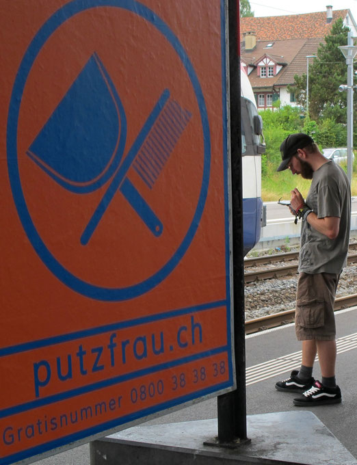 Handy, Bahnhof, Inserat