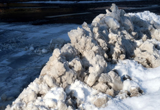 01. Februar 2019 - Schmutzig ist er geworden, der Schnee von gestern.