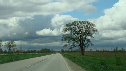 Weiter nach Wilmington - Man beachte den Verkehr auf der Route 66!