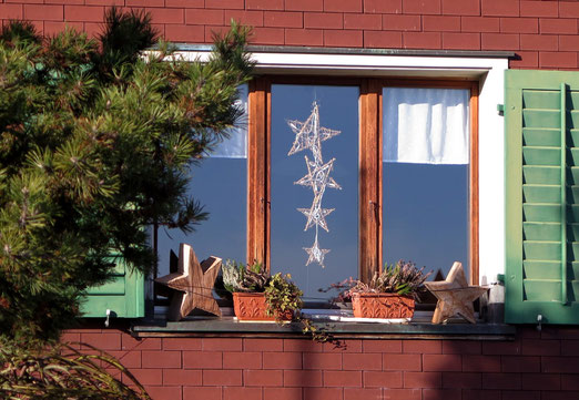 Weihnachtsschmuck, Fenster