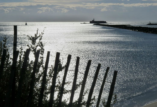 Meer, Hafen, Fort Brescou