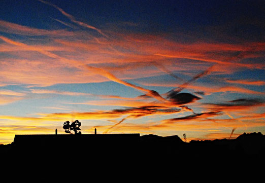 20. Oktober 2021 - Der Himmel über B...