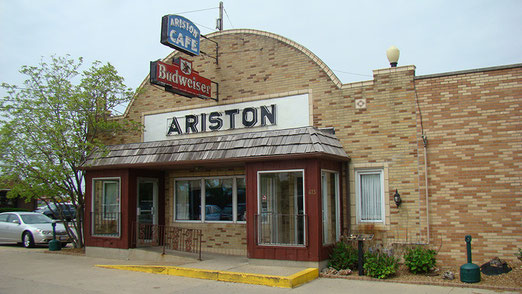 Das Ariston-Restaurant in Litchfield (ca. 1 Stunde vor St.Louis) ist ein "MUSS" für Route 66-Reisende