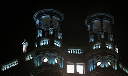 Zürich, Nacht, Architektur