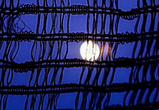  17. Juni 2019 - Vollmond hinter Gittern