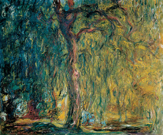 Gemälde, Baum, Impressionist, Monet