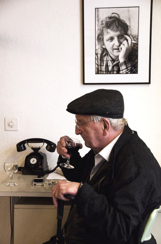 Peter Bichsel - Die Zeit verrinnt. Erinnerung an eine Ausstellung (Foto: Elsbeth Leisinger, Zürich))