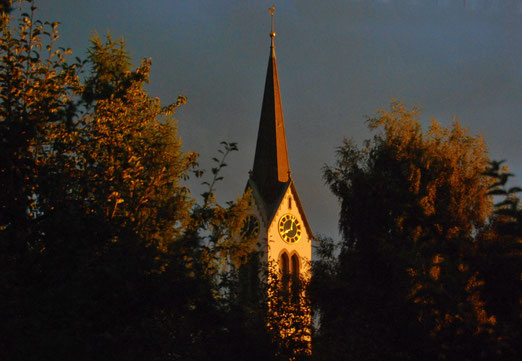 27. August 2021 - Als wäre der Heilige Geist in der Kirche eingekehrt