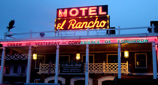 Gallup - Uebernachtung im Motel El Rancho (Charm of Yesterday)