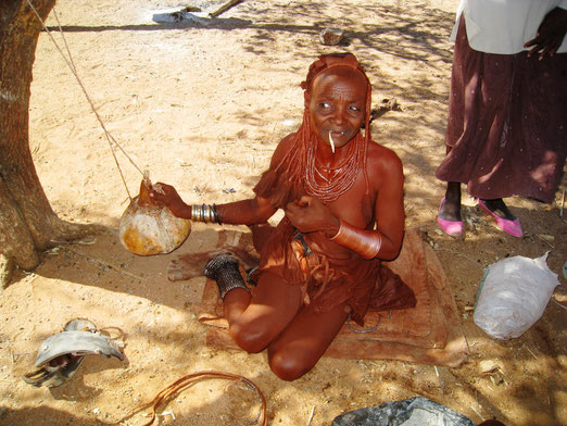 Himba fabricant le beurre