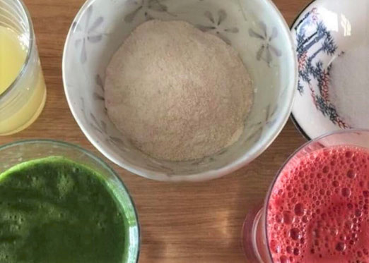 玄米生菜食例