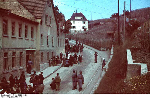 Asperg, Deportation von Sinti und Roma, 22. Mai 1940, Bundesarchiv, R 165 Bild-244-43 / CC-BY-SA, Creative Commons Attribution-Share Alike 3.0 Germany 