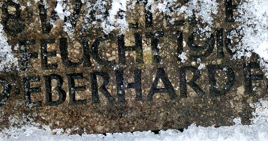 Erinnerung an Eberhard F. auf dem Mahnmal in Mariaberg, Foto: Anne Schaude, Nürtingen