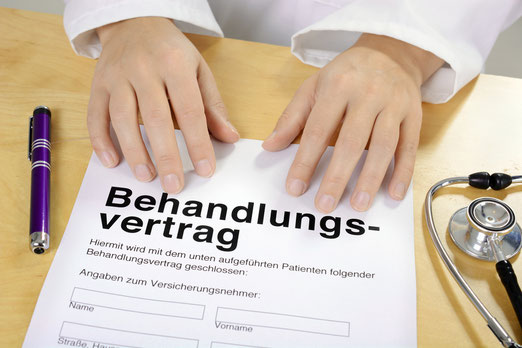 Patientenvereinbarung / Behandlungsvertrag - Naturheilkundliche Arztpraxis