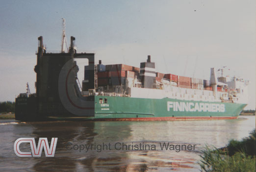 ConRo vessel CORTIA IMO: 7718515, Finncarriers