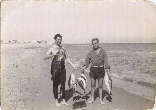 Playa Arenales, Alicante 1962