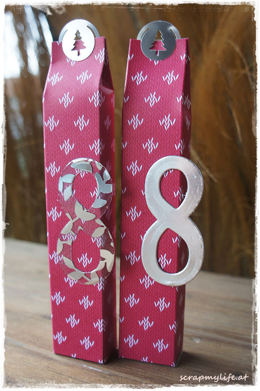stampin up - weihnachten - DP gemütliche weihnachten - large numbers framelits
