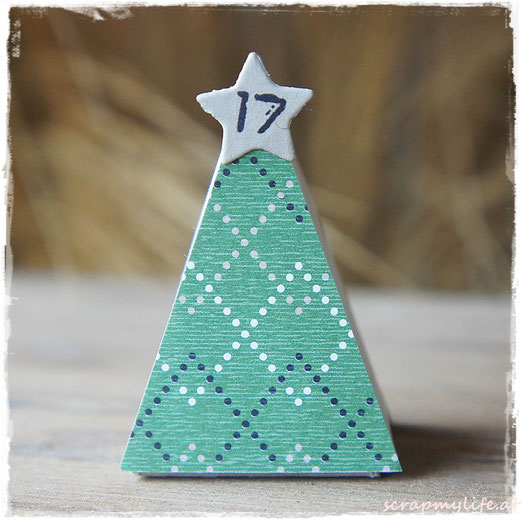 stampin up - weihnachten - DP gemütliche weihnachten - large numbers framelits