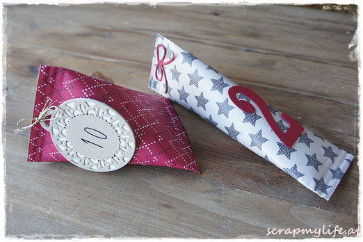 stampin up - weihnachten - DP gemütliche weihnachten - merry tags
