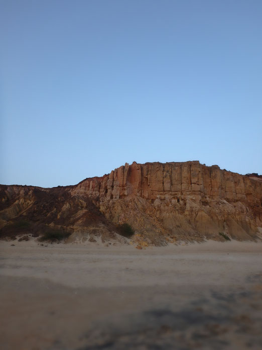 Popenguine cliffs, Senegal, Natural Reserve of Popenguine