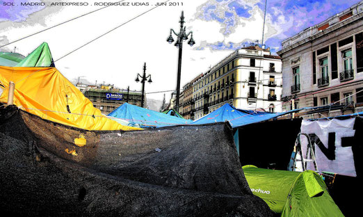 Puerta Del Sol / Madrid . Artexpreso . Rodriguez Udias 2011