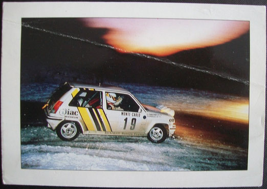 Renault 5 GT Turbo groupe N, Monte-Carlo 1989