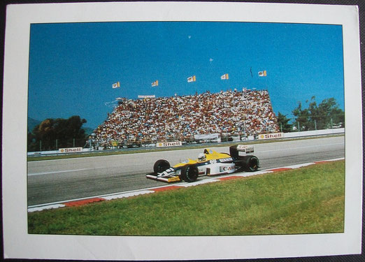 Williams FW13, circuit de Rio, 1989