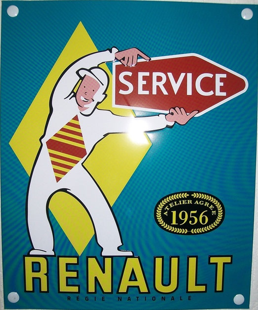 Renault Service 1956 (28x23)
