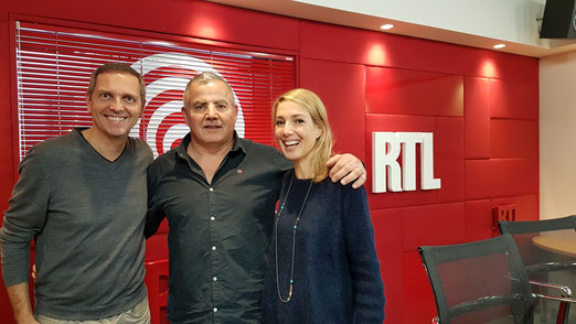 Invité le jeudi 30 novembre sur RTL dans l'émission de Sidonie Bonnec et Thomas Hugues 