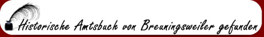 BERICHT MITGLIEDERVERSAMMLUNG UND AMTSBUCH-ENTDECKUNG