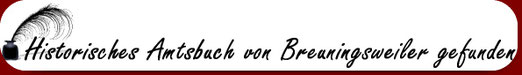 BERICHT MITGLIEDERVERSAMMLUNG UND AMTSBUCH-ENTDECKUNG